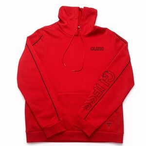 Guess Vibrant Red Hoodie